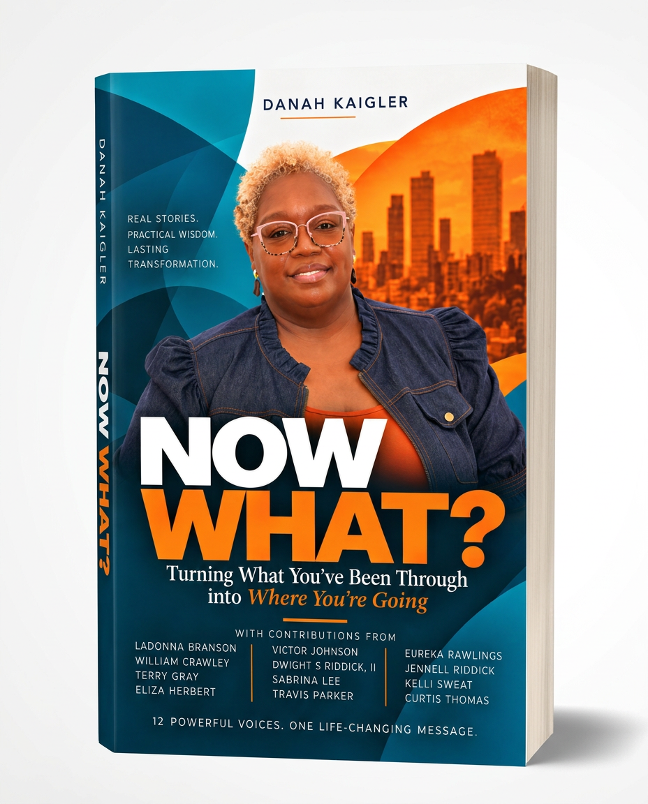 Now What? book mockup